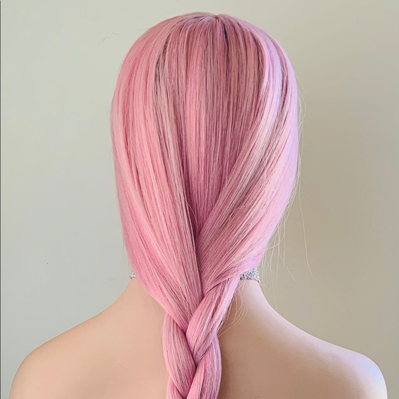 Pretty In Pink 36” Premium Fiber Lace Front Wig for Daily Wear/Costumes/Events… - Picture 10 of 16